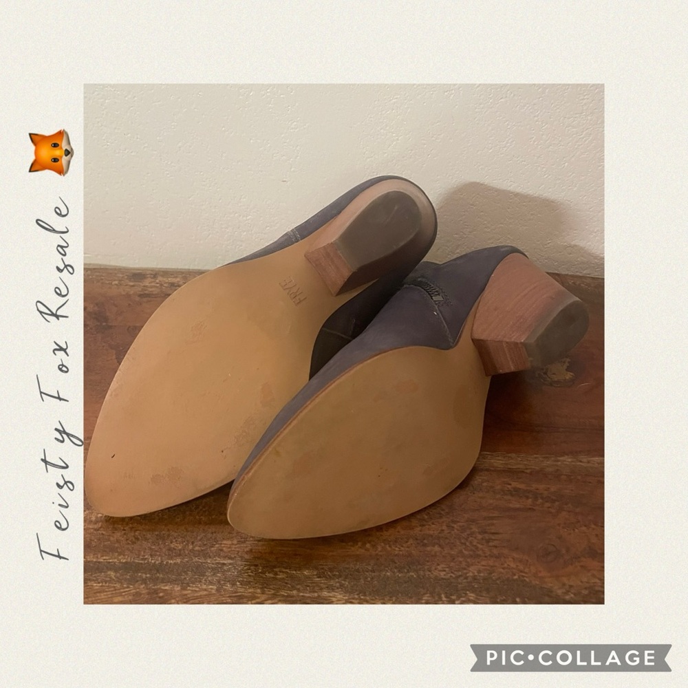 Frye Charcoal Leather Ankle Boots - Picture 5 of 14